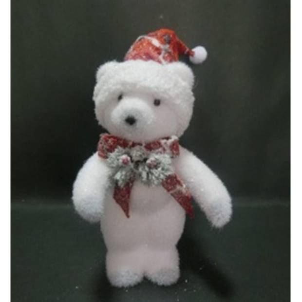 Medvídek, vánoční dekorace z polystyrenu TA5020 Art