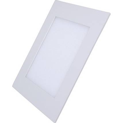 LED mini panel, podhledový, 12W, 900lm, 3000K, tenký, čtvercový, bílý WD107 Solight