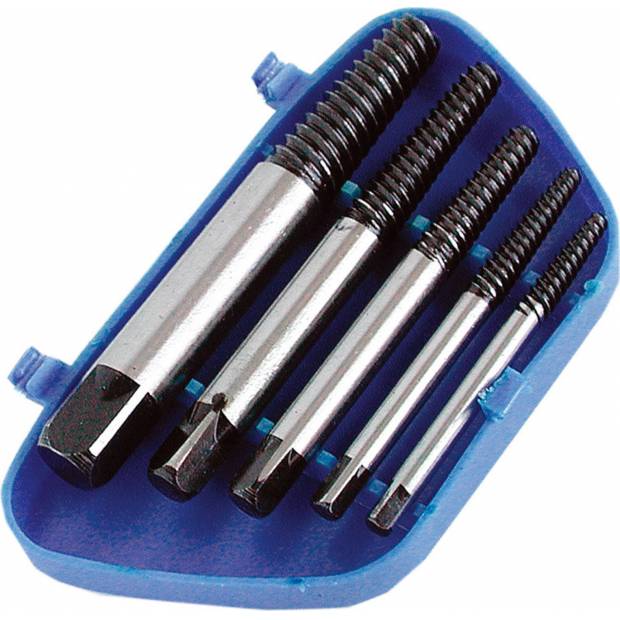 vytahovák zalomených šroubů sada 5ks, na šrouby M3-M18 910023 EXTOL CRAFT