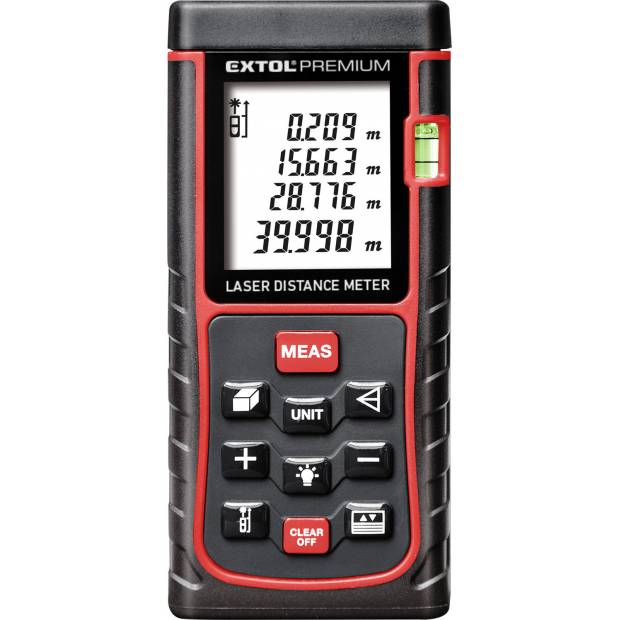 metr laserový digitální 40M, 0,05-40m 8820042 EXTOL PREMIUM