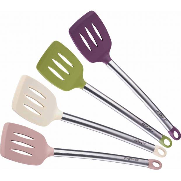 Obracečka s otvory 36cm FLEXIKITCHEN - okrová BG-3360-UM BERGNER