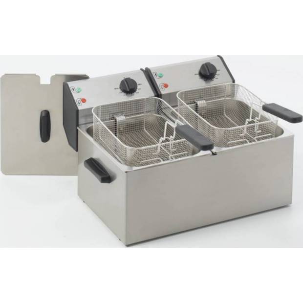 FRITÉZA STOLNÍ ELEKTRICKÁ FD 50 D - objem 2 x 5  l FD 50 D ROLLER GRILL International