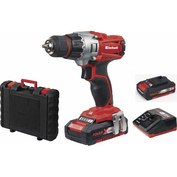 Skrutkovač Aku TE-CD 18/2 Li Kit (2x1,5 Ah) Einhell Expert Plus - Einhell