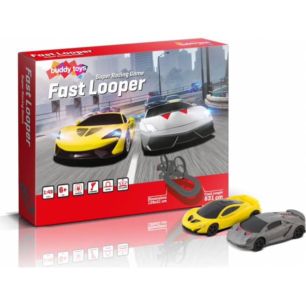 BST 1633 Autodráha Fast 57000764 BUDDY TOYS