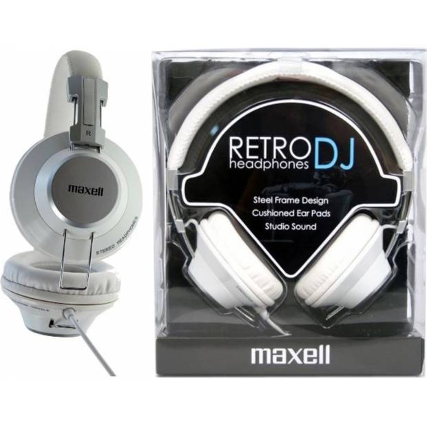 303517 RETRO DJ WHITE SLUCHÁTKA 35042345 MAXELL