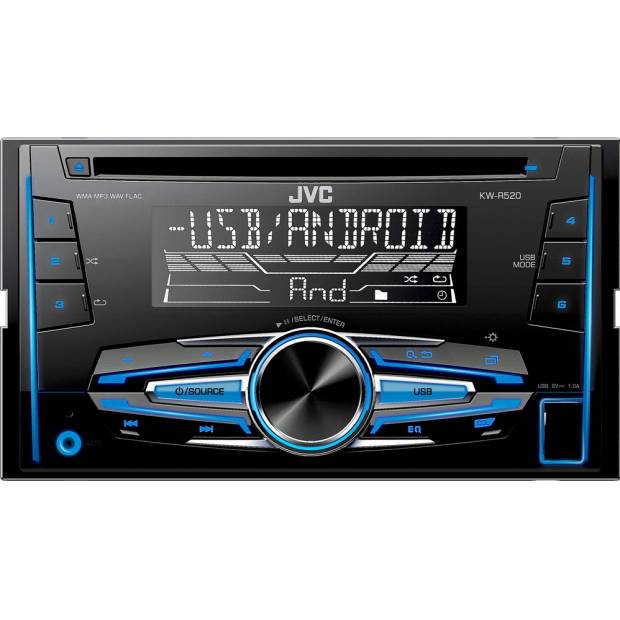 KW R520 2DIN AUTORÁDIO S CD 35048299 JVC