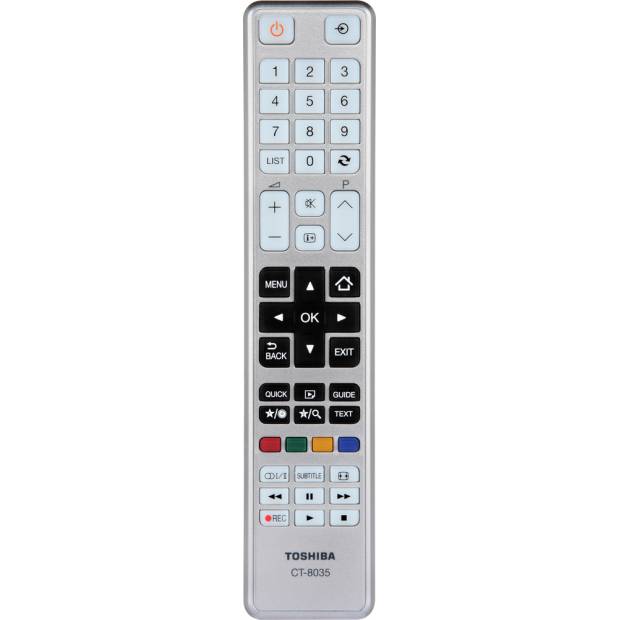 CT8035 DÁLKOVÉ OVLÁDÁNÍ STŘÍBRNÉ 35050662 TOSHIBA