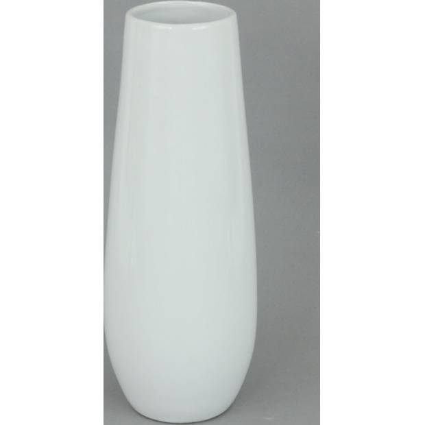 Váza keramická bílá HL842123 Art