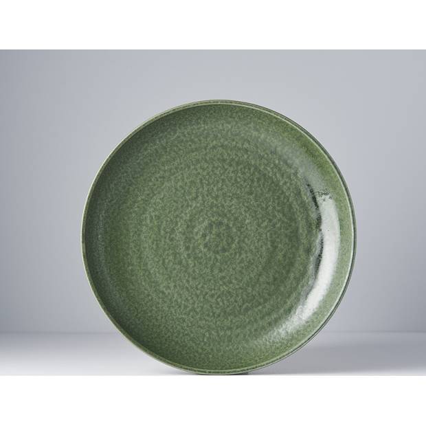 Mělký talíř Earthy Green 26 cm C6417 MIJ
