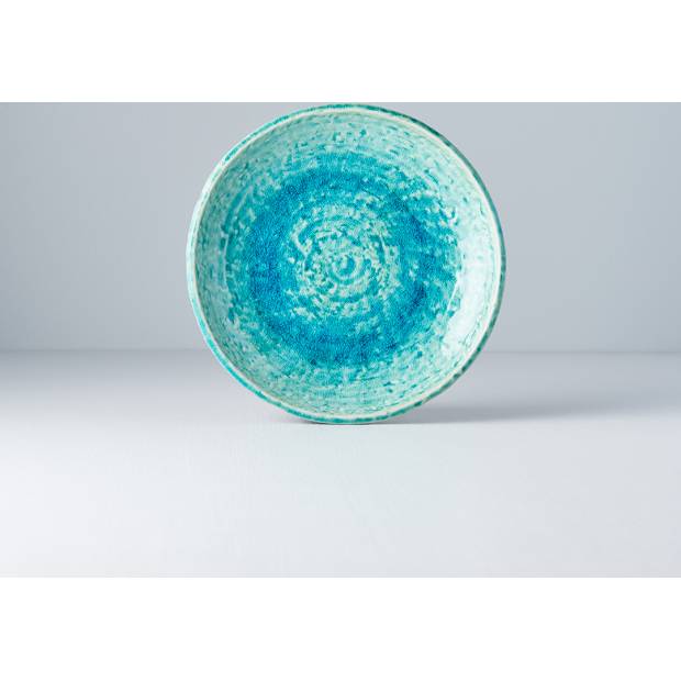 Mělký talíř Turquoise 20 cm C6864 MIJ