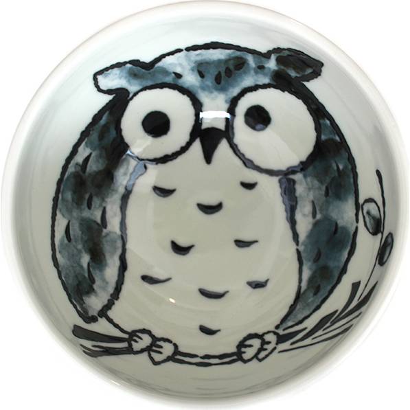 Miska Kids Owl Design 16 cm 300 ml růžová C7145-PINK MIJ