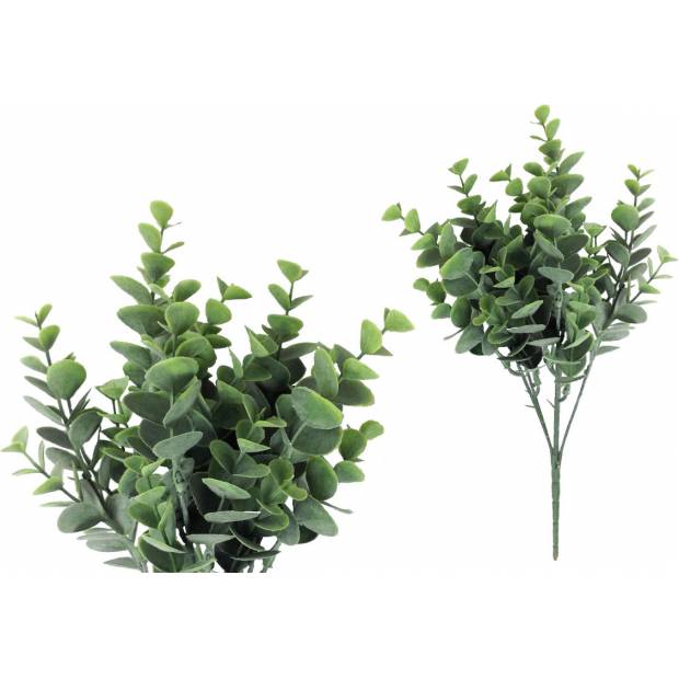 Eukalyptus, zelená farba. Plastový kvet. UK-084 - Art