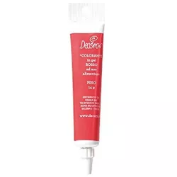 Gélová farba 14 g – červená - Decora