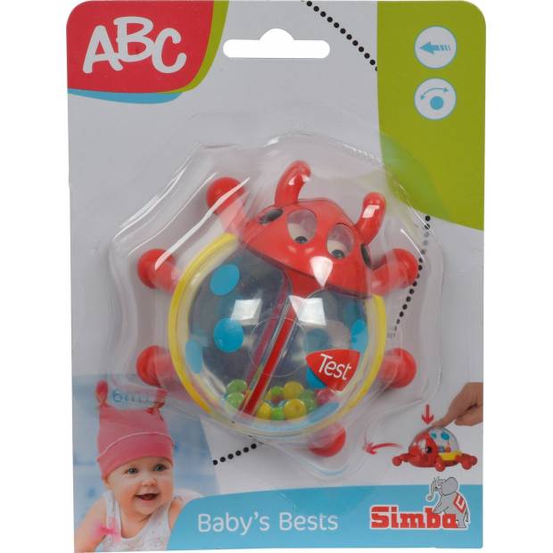 Chrastící vystřelovací beruška, 8 cm S 4011096 Simba