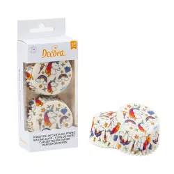 Košíčky na muffiny 36 ks jednorožec (unicorn) - Decora