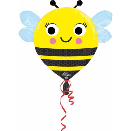 Fóliový balónik 55 x 53 cm včielka