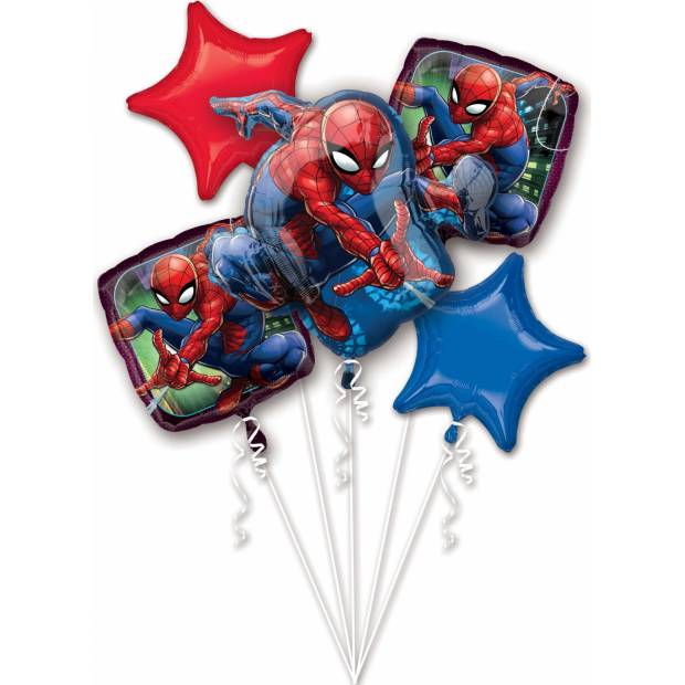 Fóliový balónik 5 ks Spiderman