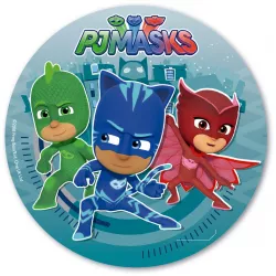 Jedlý papier PJ Masks 20 cm - Dekora