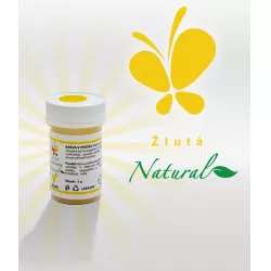 Farba v prášku Natural Line prírodná (žltá) 5 g - Vola colori