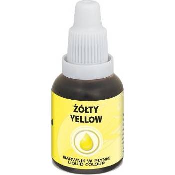 Airbrush farba tekutá Yellow (20 ml) Žltá