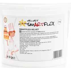 Smartflex Velvet Vanilka 4 kg (potahovacia a modelovacia hmota na torty) 0043 dortis - Smartflex
