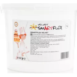 Smartflex Velvet Vanilka 7 kg (Povrchová a modelovacia hmota na torty) 0049 dortis - Smartflex