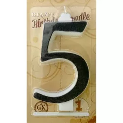 Sviečka veľká čierna č. 5 - Gyertyakovacs