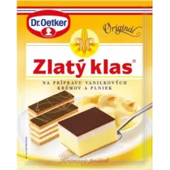 Dr. Oetker Zlatý klas na prípravu krémov a náplní (40 g) DO0044 dortis - Dr. Oetker