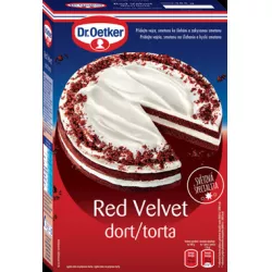 Dr. Oetker Red Velvet torta (385 g) DO0065 dortík - Dr. Oetker