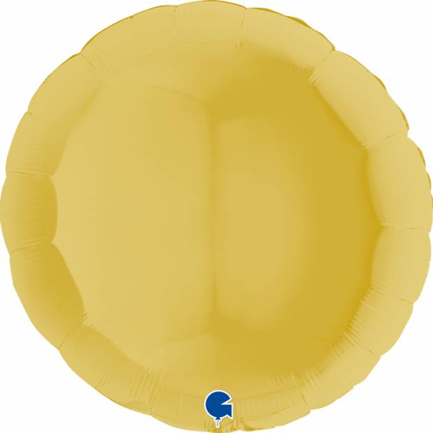 Nafukovací balónik okrúhly 91 cm žltý