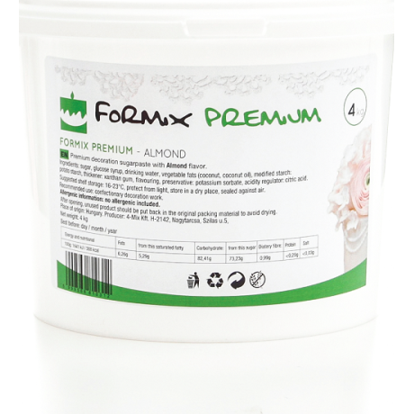 Formix-Prémium - Mandľová hmota (4 kg) 0012 dortis