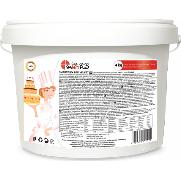 Smartflex Red Velvet Vanilla 4 kg 0089 dortis - Smartflex