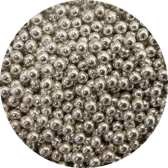 Strieborné cukrové perly malé (1 kg) - dortis