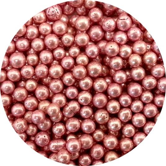 Cukrové perly ružové (50 g) CRI04 dortis
