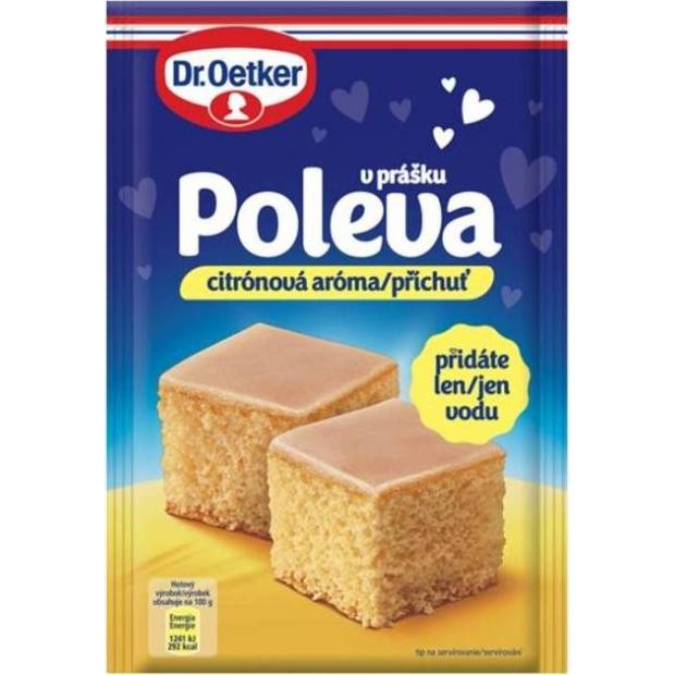 Dr. Oetker Poleva v prášku citrónová príchuť (100 g) DO0025 dortis