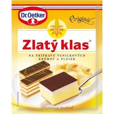 Dr. Oetker Zlatý klas na prípravu krémov a náplní (40 g) DO0044 dortis