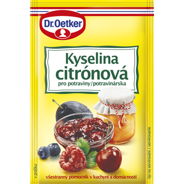 Dr. Oetker Kyselina citrónová (20 g) DO0055 dortis