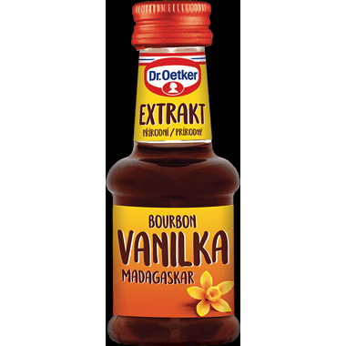 Dr. Oetker Bourbon vanilkový extrakt Madagaskar (35 ml) DO0061 dortis - Dr. Oetker