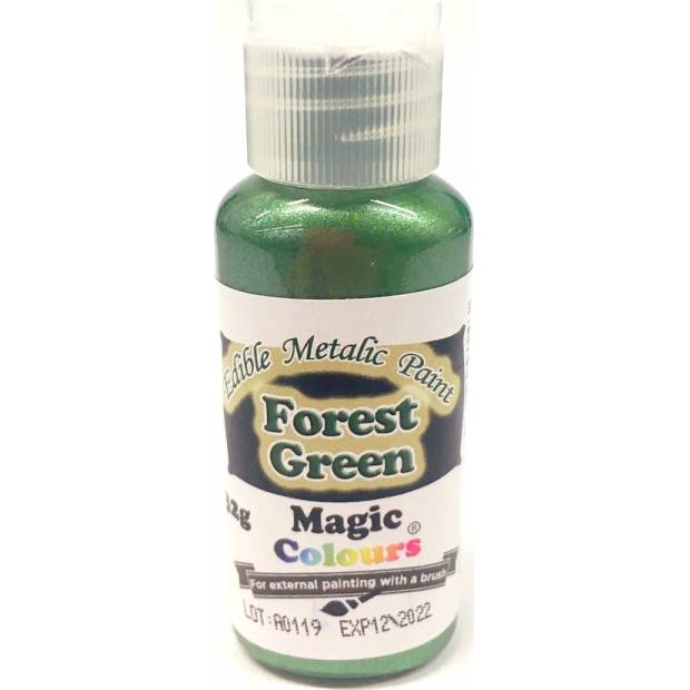 Tekutá metalická farba Magic Colours (32 g) Forest Green EPFOR dortis