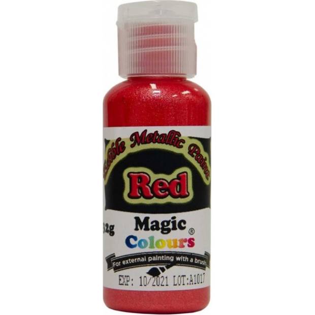 Tekutá metalická farba Magic Colours (32 g) Red