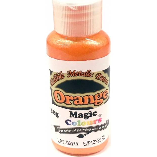 Tekutá metalická farba Magic Colours (32 g) Orange EPRNG dortis