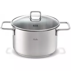 Nerezový hrniec Lübeck 20 cm s pokrievkou - Fissler
