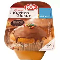 Mliečna čokoládová poleva na torty 200 g - RUF