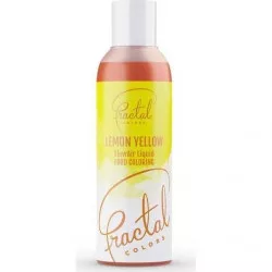 Airbrush farba kvapalná Fractal - Lemon Yellow (100 ml) 6100 - dortis