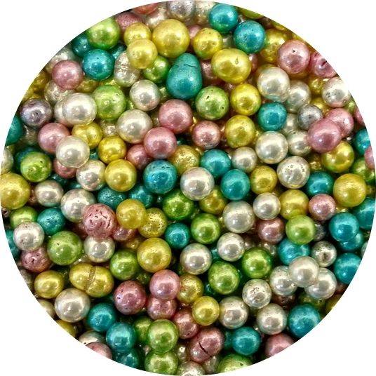 Cukrové perly dúhové (50 g) CRI02 dortis