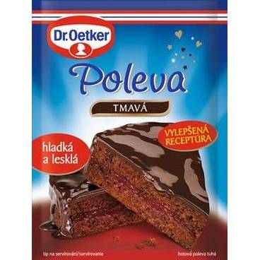 Dr. Oetker Poleva tmavá (100 g) DO0027 dortis - Dr. Oetker