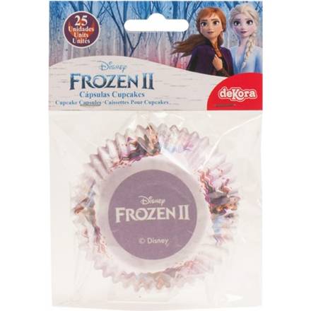 Papierové košíčky na muffiny Frozen 2