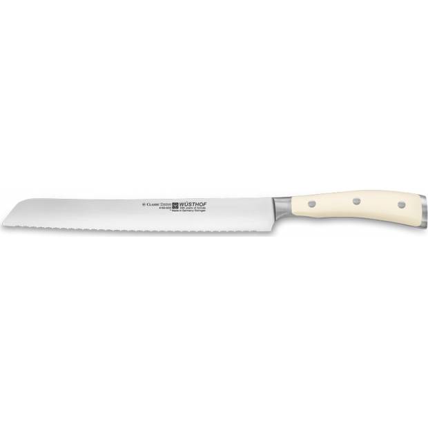 CLASSIC IKON creme Nůž na chleba 23 cm, dvojité vroubky 4163-0/23 4163-0/23 Wüsthof