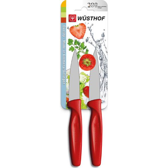 Nůž na zeleninu červený, sada 2 ks 9343r 9343r Wüsthof