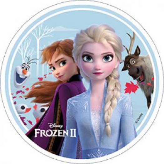 Jedlý papier Frozen 2 Elsa a Anna a Olaf